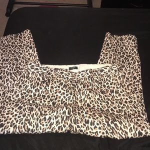 Jcrew Leopard Pants